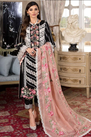 HS-133  Dahnk embroiderd 3-piece