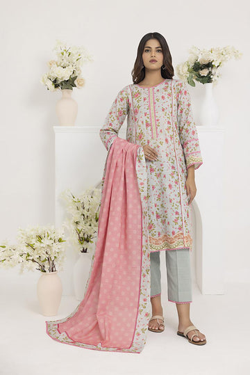 HS69-Salina Premium Printed Khaddar 3-Piece